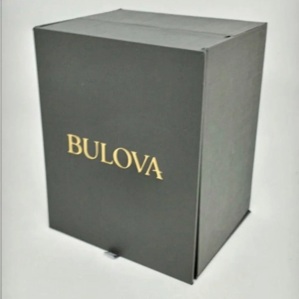 New Bulova Watch Men Qualtz Sutton 96B342 Men’s 40mm Date Works NWT. - Picture 11 of 15
